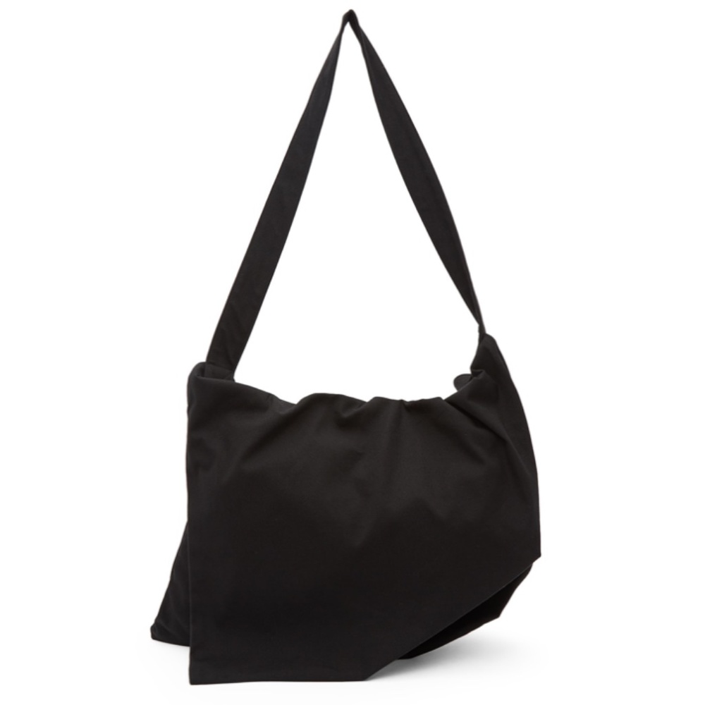 Y's Yohji Yamamoto Black Tanguis Messenger Bag